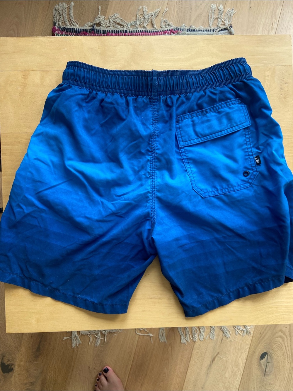 O'Neill Blue Men’s Elastic Waist Swim Trunks